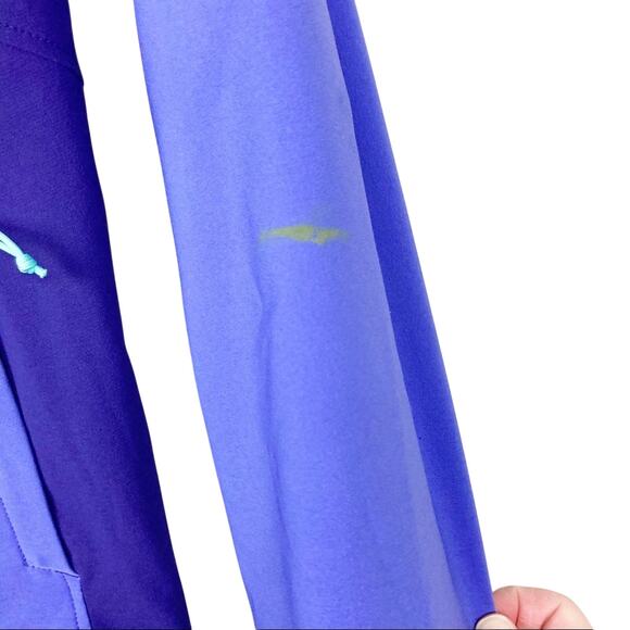 The North Face Purple Windwall Jacket Fuzzy Inside - Picture 4 of 10